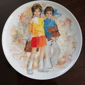"Emilie et Philippe" collector plate